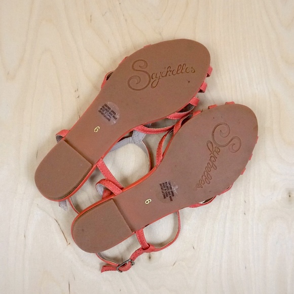 ModCloth (Seychelles) "Can't Trust Myself" Sandals in "Melon" - Picture 7 of 7